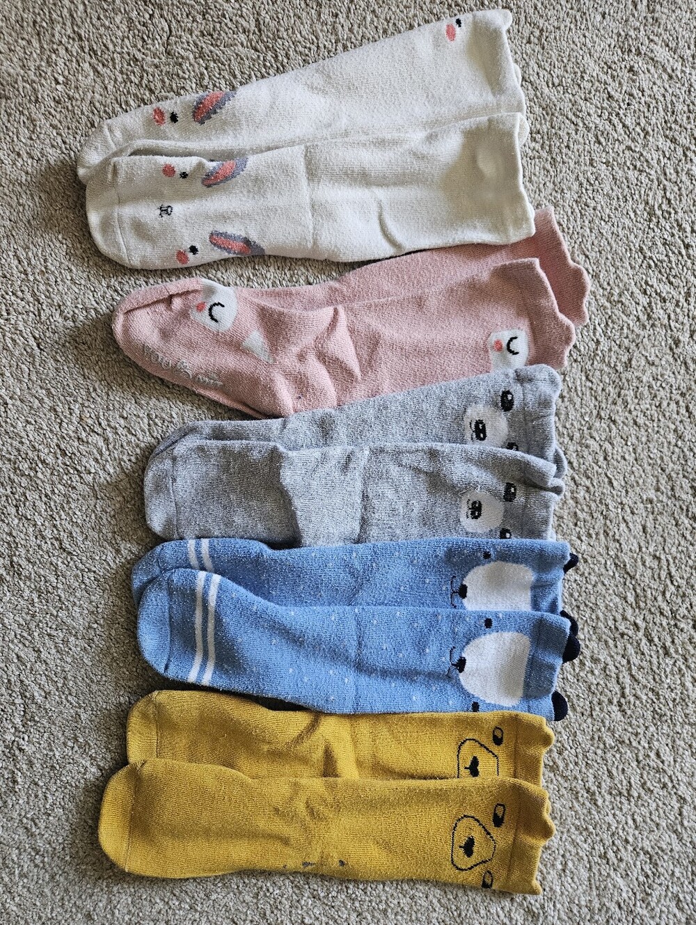 Big Kid Knee High Socks, Animal Themed